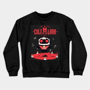 cult of the lamb (1) Crewneck Sweatshirt